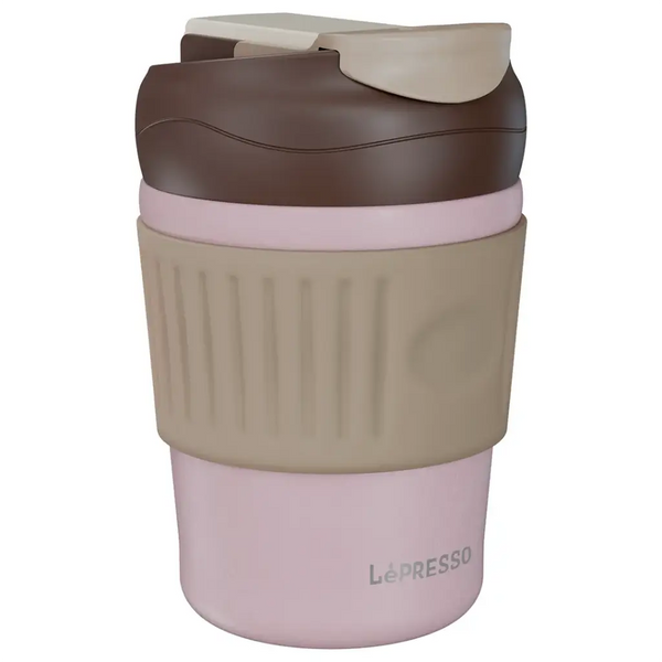 Lepresso Morningscape Tumbler Mug with Dual Sip & Leak Proof Lid