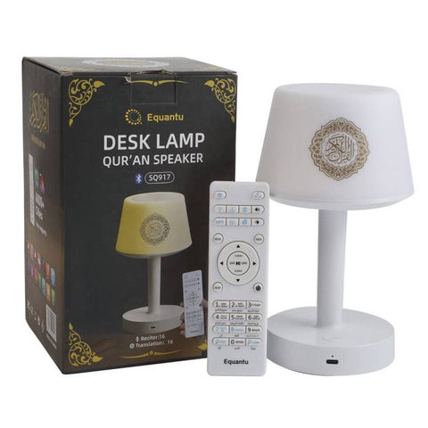 Equantu SQ917 RGB Speaker Desk Lamp (Quran, Azan Player)
