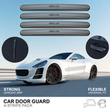 Green Lion 4-Strips Car Door & Mirror Guard – Waterproof, Adhesive, Universal Fit