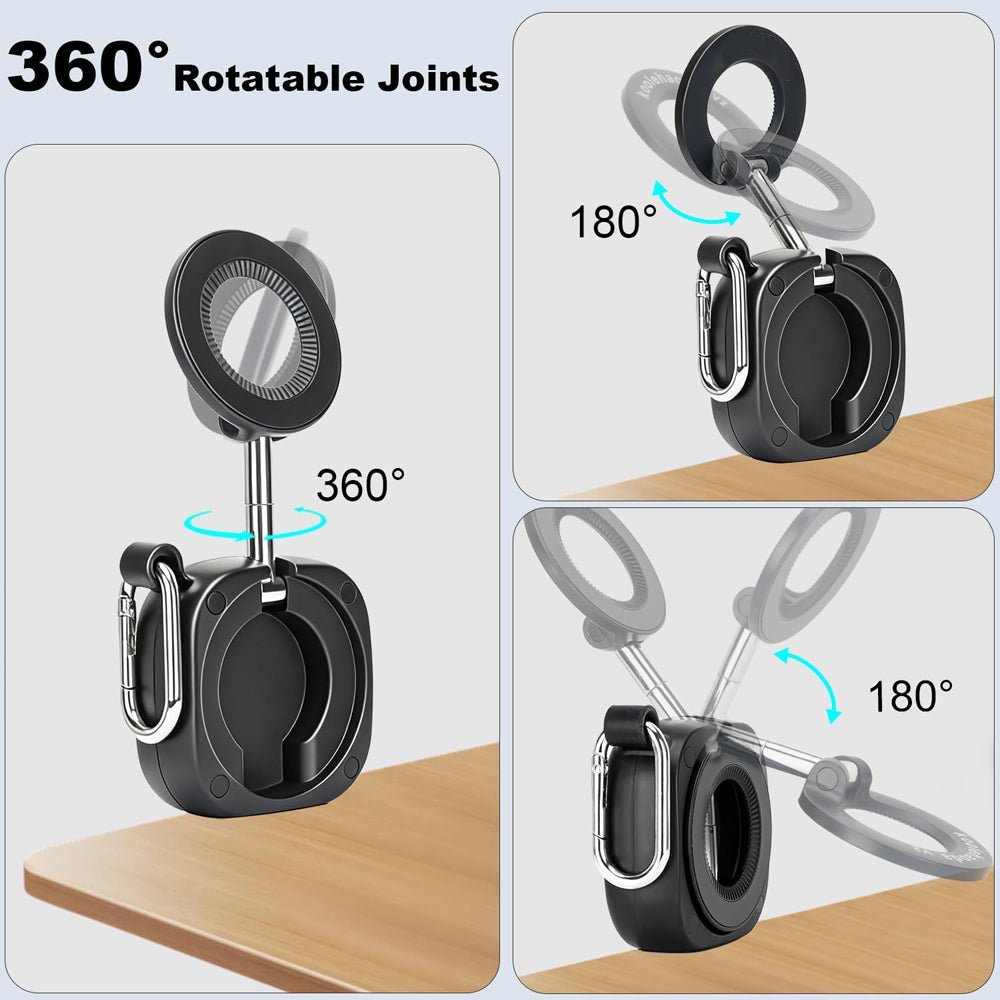 Porodo Loop Travel Mount MagSafe 360° Swivel Phone Mount