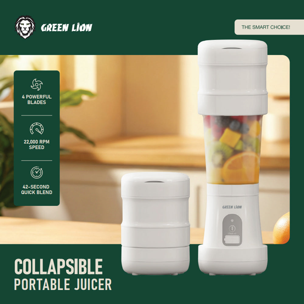 Green Lion Collapsible Portable Juicer 500ML