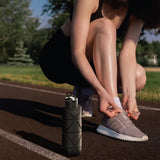 Porodo Lifestyle Fold-Flat Leakproof 700ml Silicone Bottle with Straw