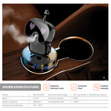 Porodo Lifestyle Robovibe Smart Car Aroma Diffuser - 4 Intensity Levels