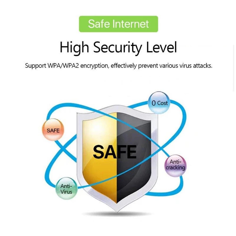 Portable Pocket WiFi Router with LCD Screen – Connects Up to 10 Devices