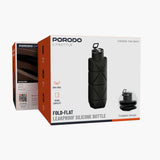 Porodo Lifestyle Fold-Flat Leakproof 700ml Silicone Bottle with Straw
