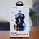 Porodo Lifestyle Robovibe Smart Car Aroma Diffuser - 4 Intensity Levels