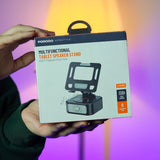 Porodo Lifestyle Multifunctional Tablet Stand with Speaker & Power Bank