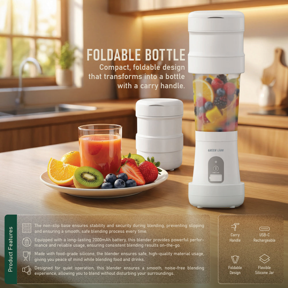 Green Lion Collapsible Portable Juicer 500ML