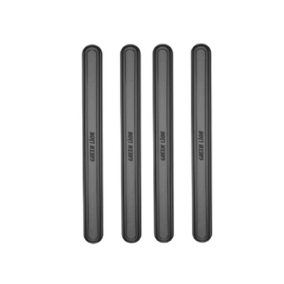 Green Lion 4-Strips Car Door & Mirror Guard – Waterproof, Adhesive, Universal Fit
