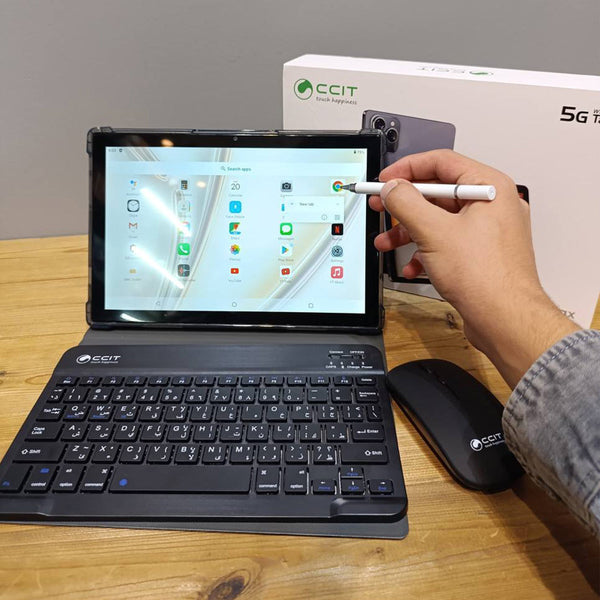 S16 Max Tablet – 10.1-inch Screen, 8GB RAM, 512GB Storage (With Cover, Keyboard, Mouse, Stylus)