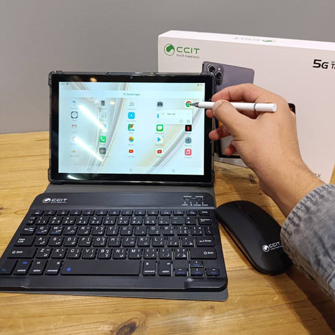 S16 Max Tablet – 10.1-inch Screen, 8GB RAM, 512GB Storage (With Cover, Keyboard, Mouse, Stylus)