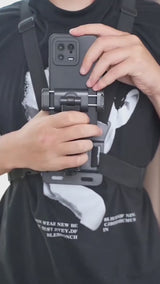 Plokama Adjustable Chest Strap Camera Mount for Stable First-Person Shots